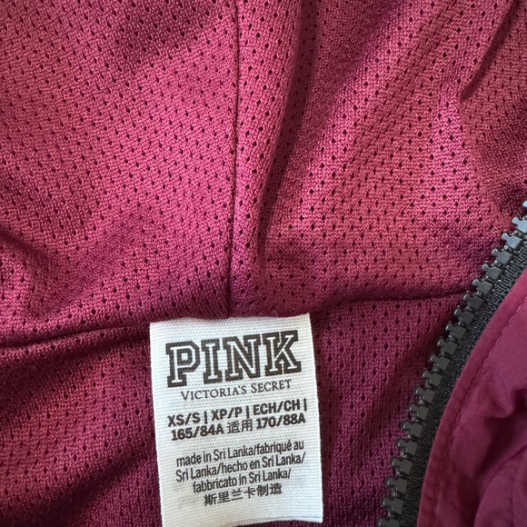 Pink Colorblock Windbreaker Jacket - Picture 3 of 5